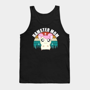 Hamster mom - Anime style Hamster Lover Tank Top